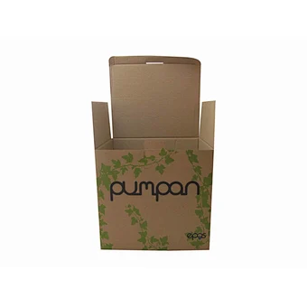 Custom Logo Printed Export Corrugated Shipping Carton Box